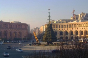 Площадь Республики. Ереван в режиме реального времени