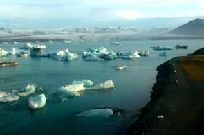Ледниковая лагуна Йёкюльсаурлоун. Веб-камеры Хебн