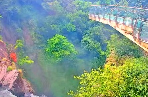 Стеклянный мост водопада Сяовулай (обзор). Веб-камеры Таоюаня