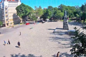 Памятник Т.Г.Шевченко. Веб камеры Одессы онлайн