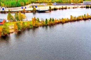 Минеральная набережная. Веб-камеры Оленегорска онлайн