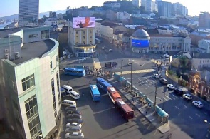 Семеновская площадь. Владивосток веб камера онлайн
