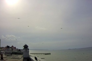 Закат в Зеленоградске веб камера онлайн