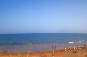 Центральный пляж Эль Медано. Веб-камеры Тенерифе онлайн