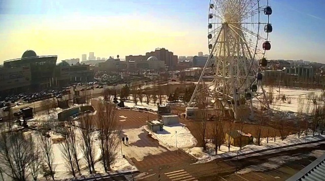 Колесо обозрения. Веб камеры Астаны онлайн