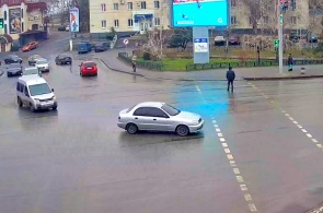 Перекресток улицы Героев Украины и проспекта Б. Хмельницкого. Веб-камеры Мелитополя.