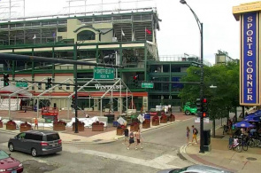 Бейсбольный стадион Wrigley Field. Веб камеры Чикаго онлайн