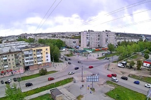 Перекресток Карла Маркса и Победы. Веб-камеры Каменска-Уральского