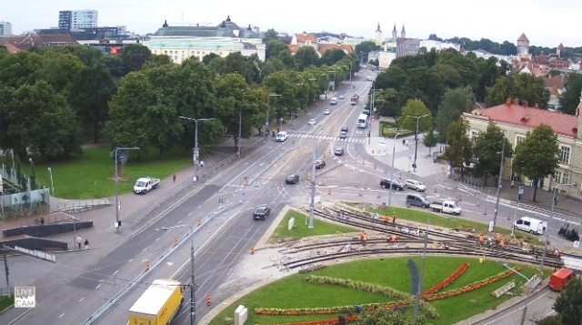 Старый город. Таллин веб камера онлайн