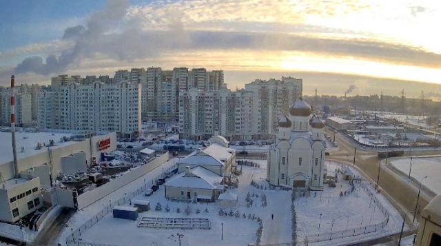 Храм Живоначальной Троицы. Москва веб камера онлайн