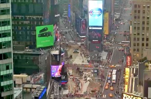 США Нью-Йорк Площадь Таймс-сквер веб камера онлайн