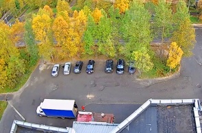 Улица Восточная. Пенсионный фонд. Веб-камеры Оленегорска онлайн