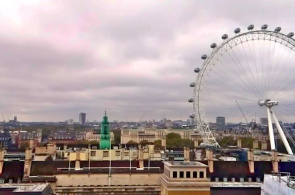 Колесо обозрения "Лондонский глаз" (London Eye). Веб камеры Лондона онлайн