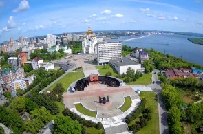 Площадь Славы. Веб камеры Хабаровска онлайн