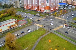 Перекресток Севастопольской и 70 лет Октября. Веб-камеры Саранска