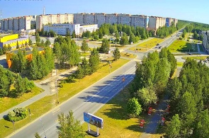 Перекресток Ленина и Дружбы Народов. Веб-камеры Лангепас онлайн